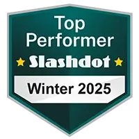 Top Performer slashdot winter 2025